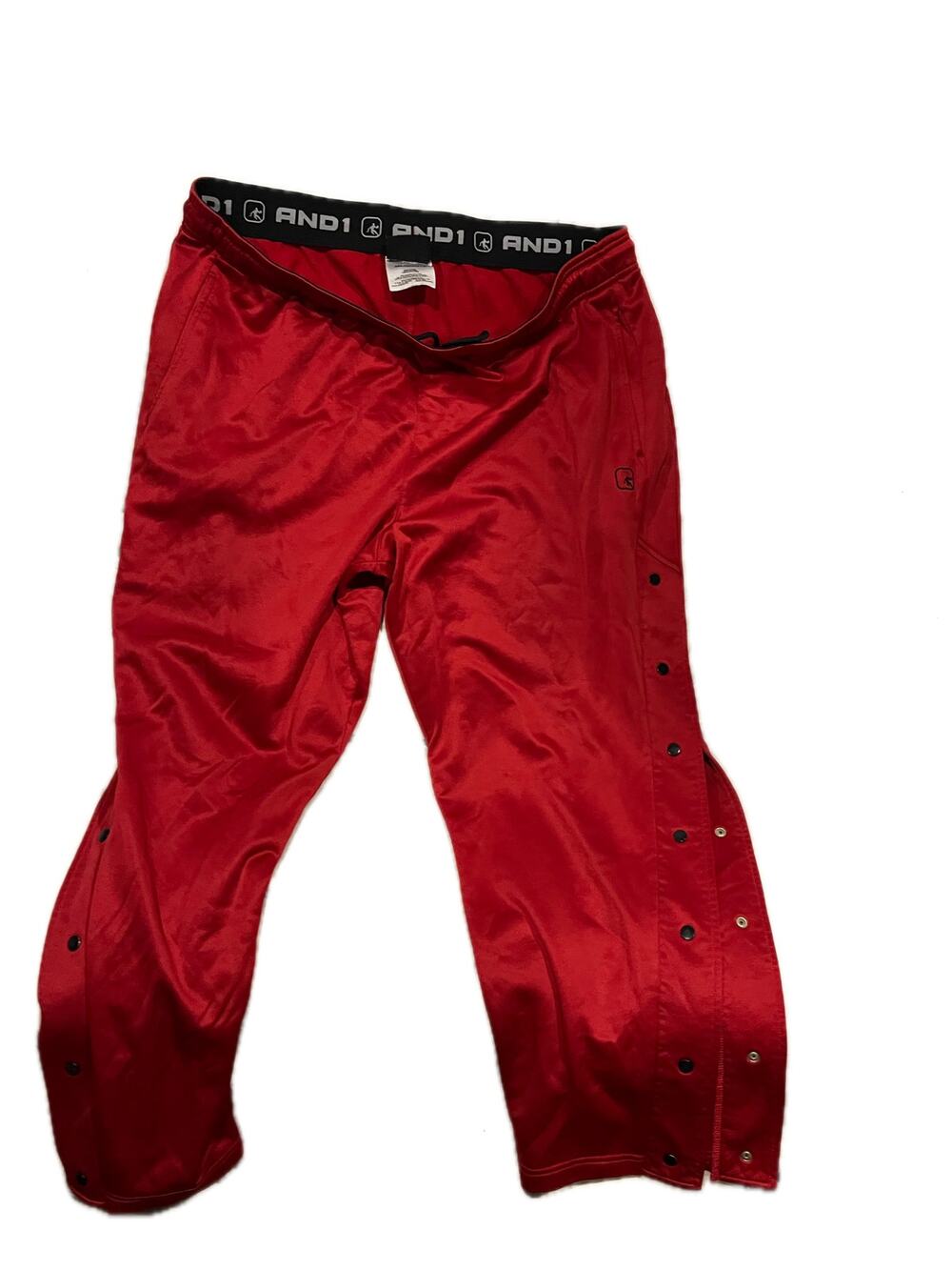 And 1 Red Sweat Track Pants Mens 3XL